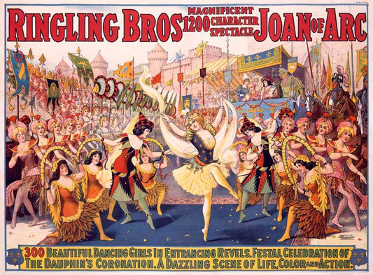 Ringling Bros Circus Joan of Arc 0000-1553