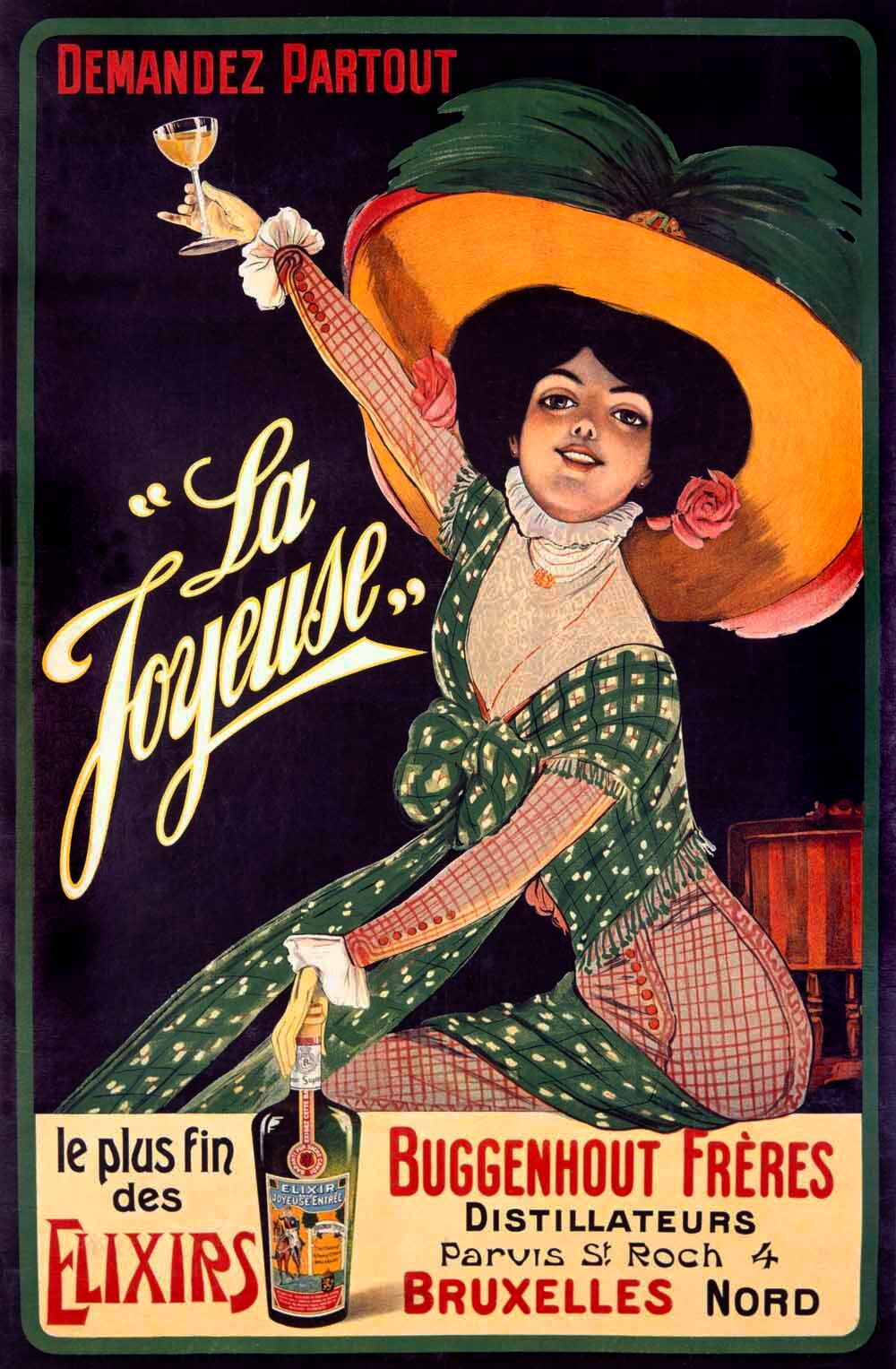 La Joyeuse Liquer Elixer Poster 0000-1555