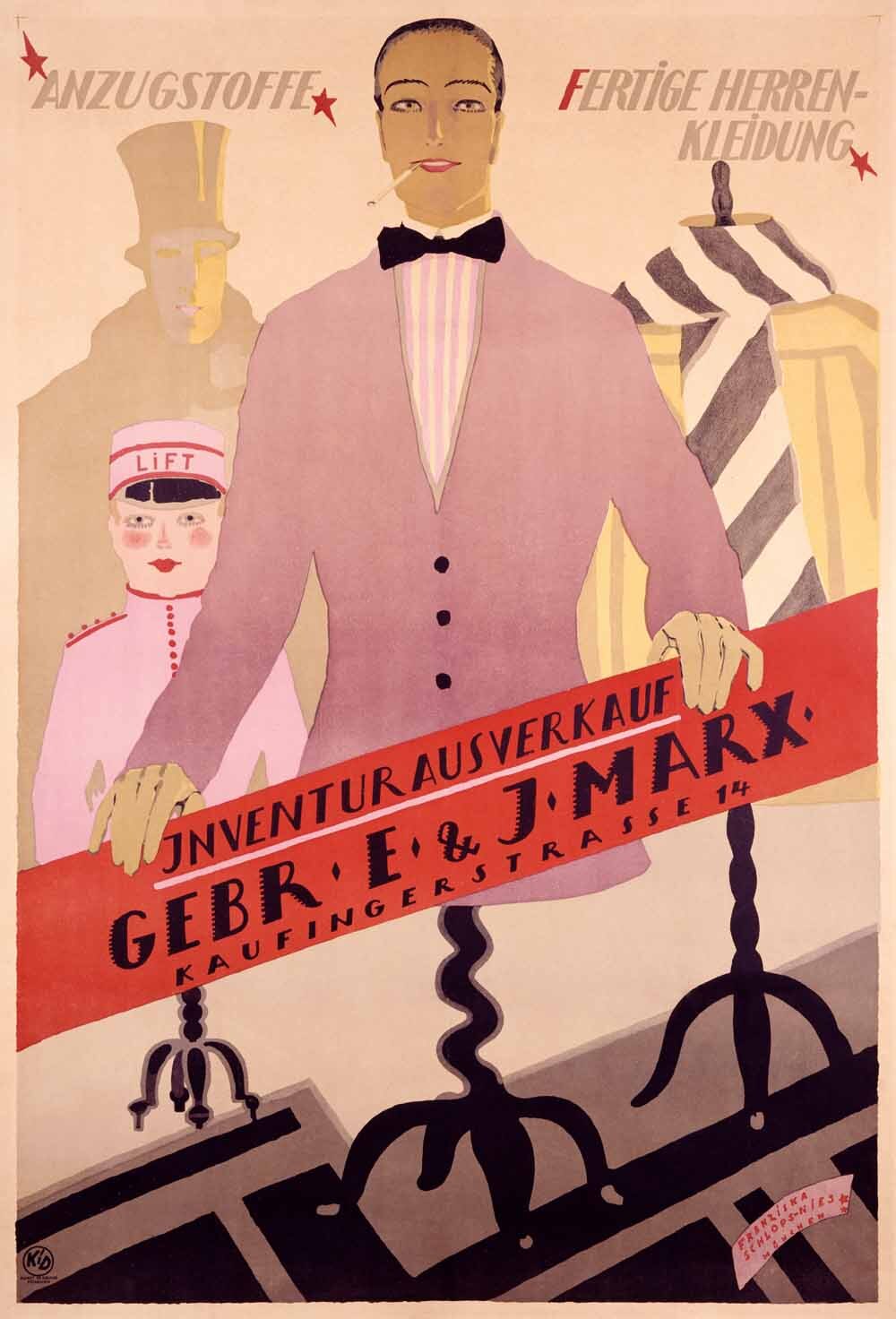 German Mens Fashion Poster 0000-1746