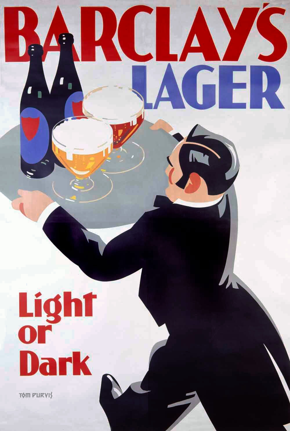 Barclay's English Lager Poster 0000-1794
