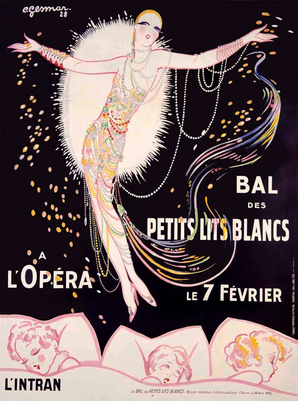 Bal des Petits Lits Blancs Opera Poster 0000-1796