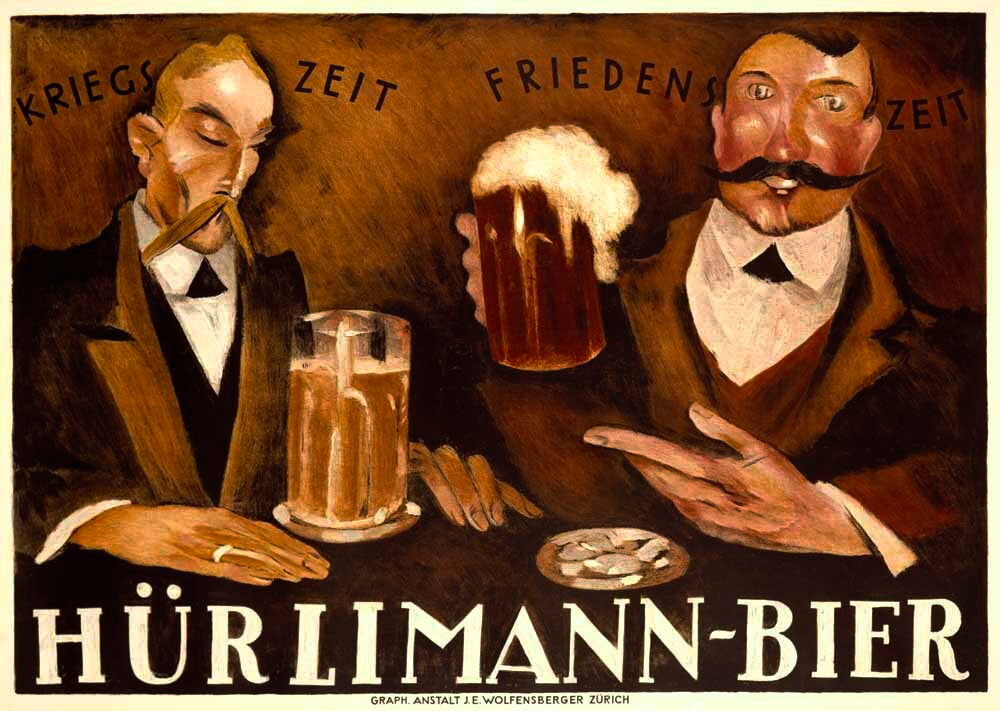 Zurich Hurlimann Beer Poster 0000-1818