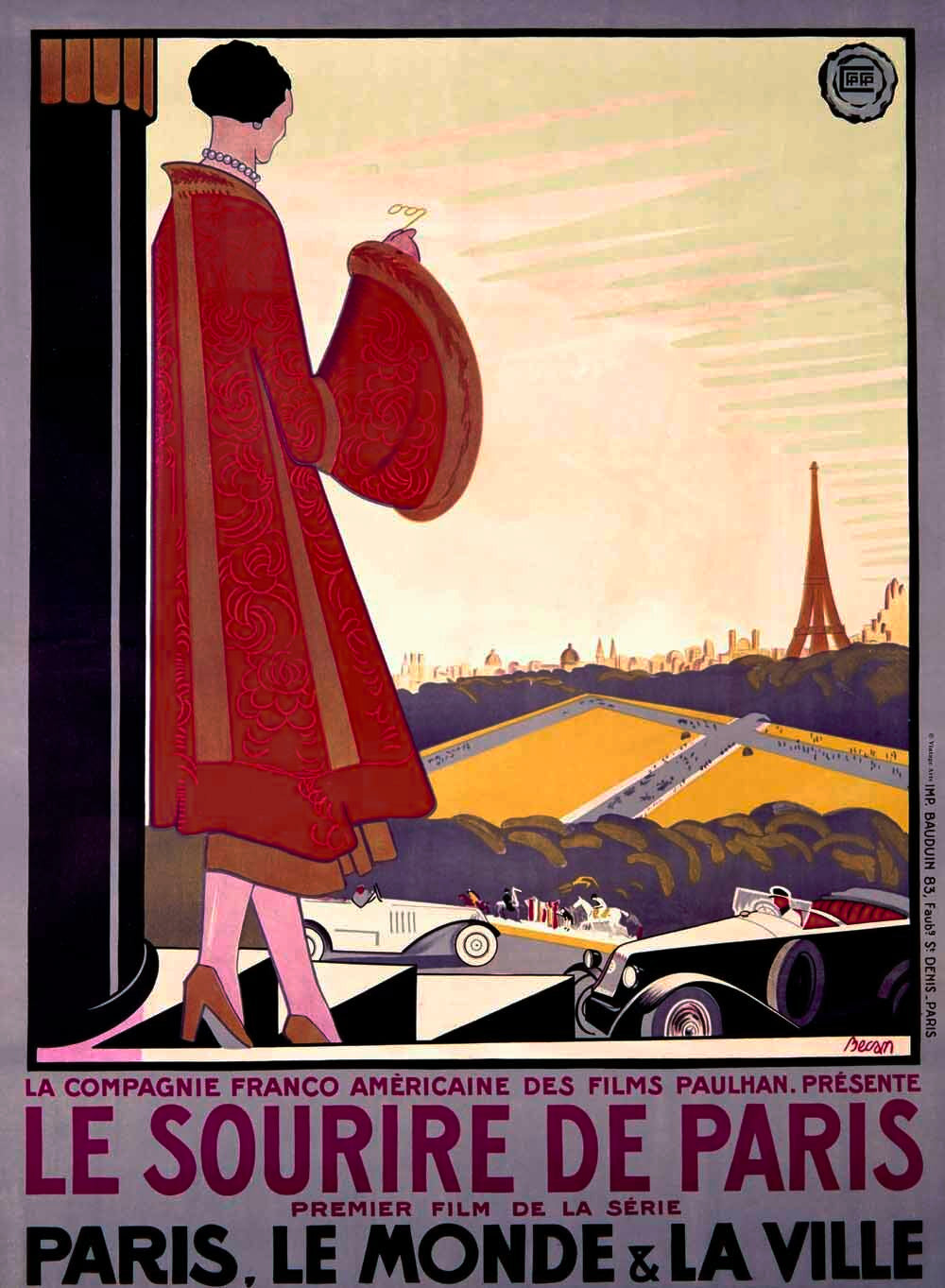 Le Sourire De Paris Movie Poster 0000-1819