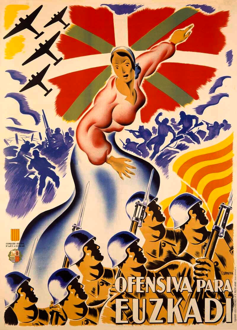 Ofensiva para Euzkadi (Basque Offensive, Spanish Civil War, 1937) 0000-1852