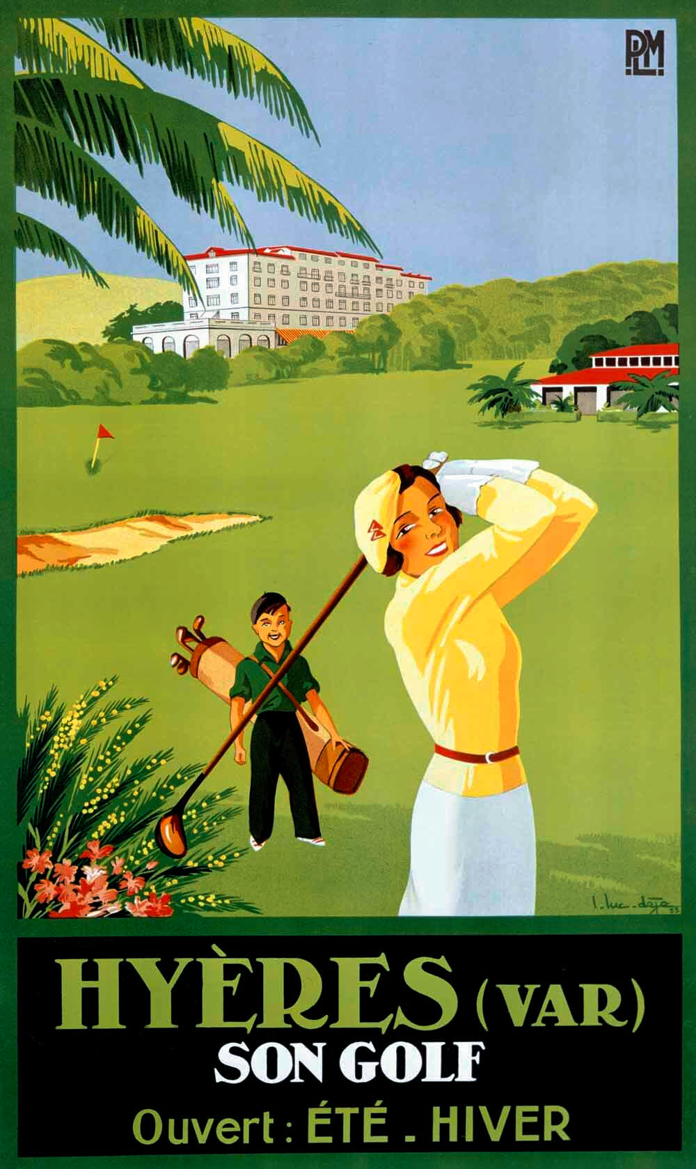 Hyeres Golf Poster 0000-1975