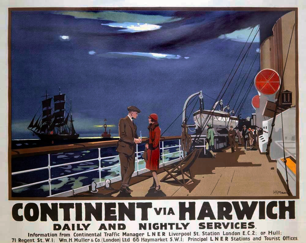 Continent via Harwich 0000-1979