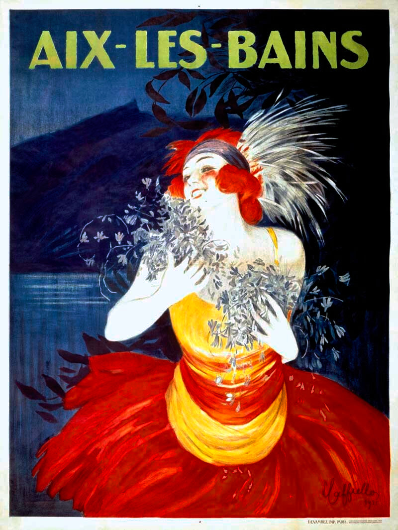 Leonetto Cappiello “Aix-les-Bains – The Jewel of the Alps” 0000-2036