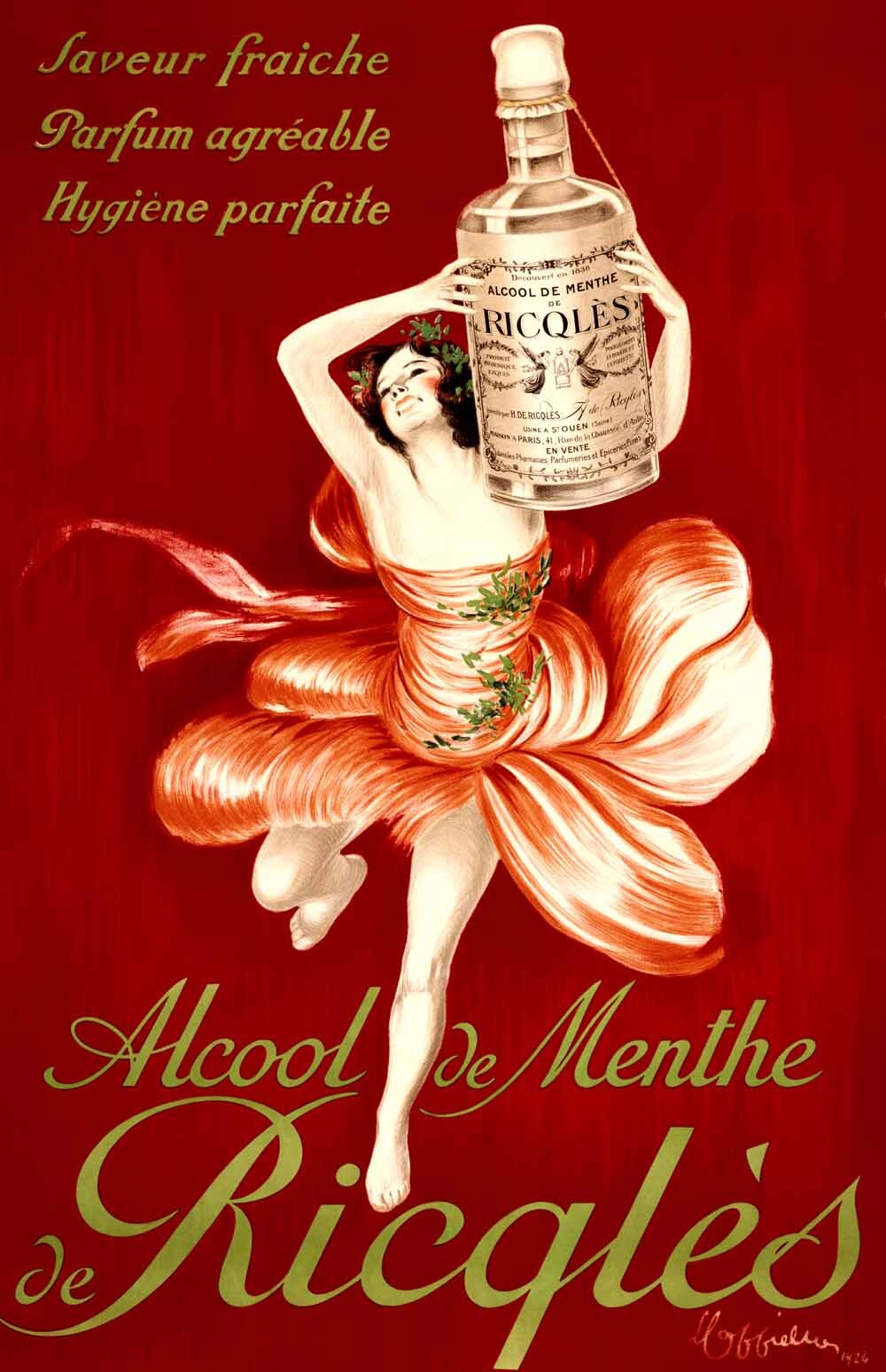 Leonetto Cappiello Ricqles Poster 0000-2037