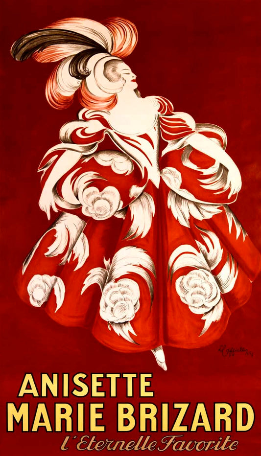 Leonetto Cappiello Anisette Marie Brizard – L'Éternelle Favorite” 0000-2038