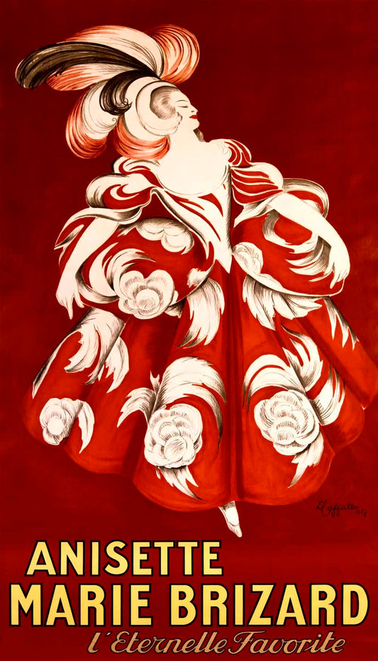Leonetto Cappiello Anisette Marie Brizard Poster 0000-2038