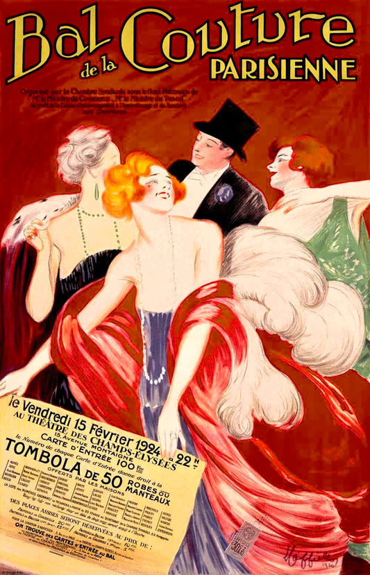 Leonetto Cappiello Bal de la Couture Parisienne 0000-2042