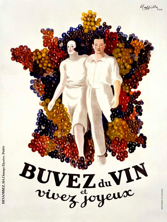 Leonetto Cappiello Buvez du Vin Poster 0000-2057