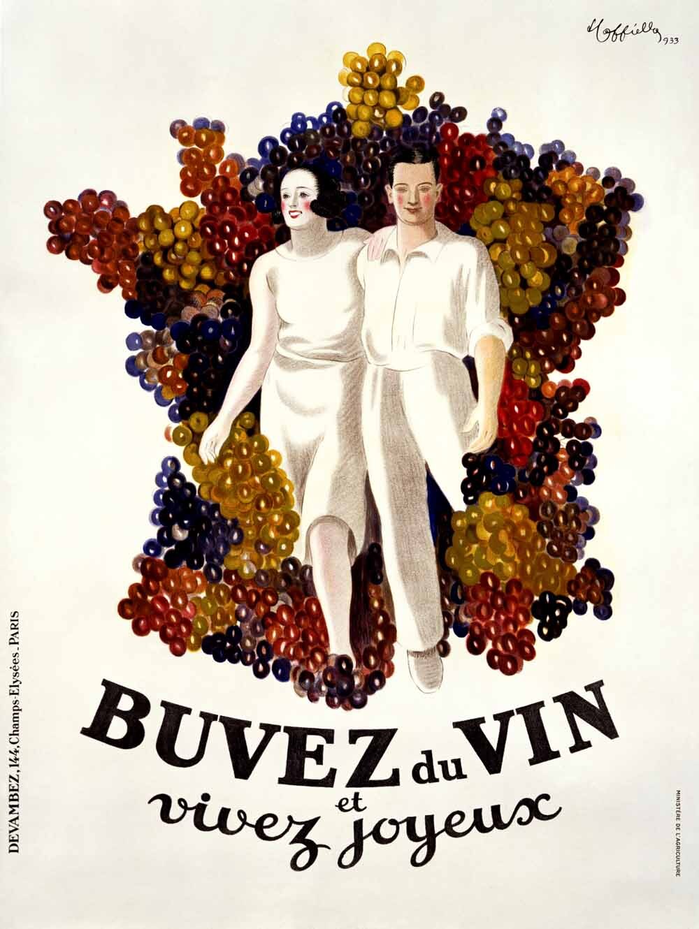 Leonetto Cappiello Buvez du Vin Poster 0000-2057