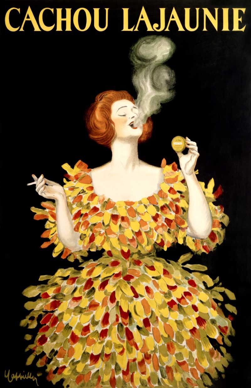 Leonetto Cappiello Cachou Lajaunie – Breath of Glamour 0000-2058