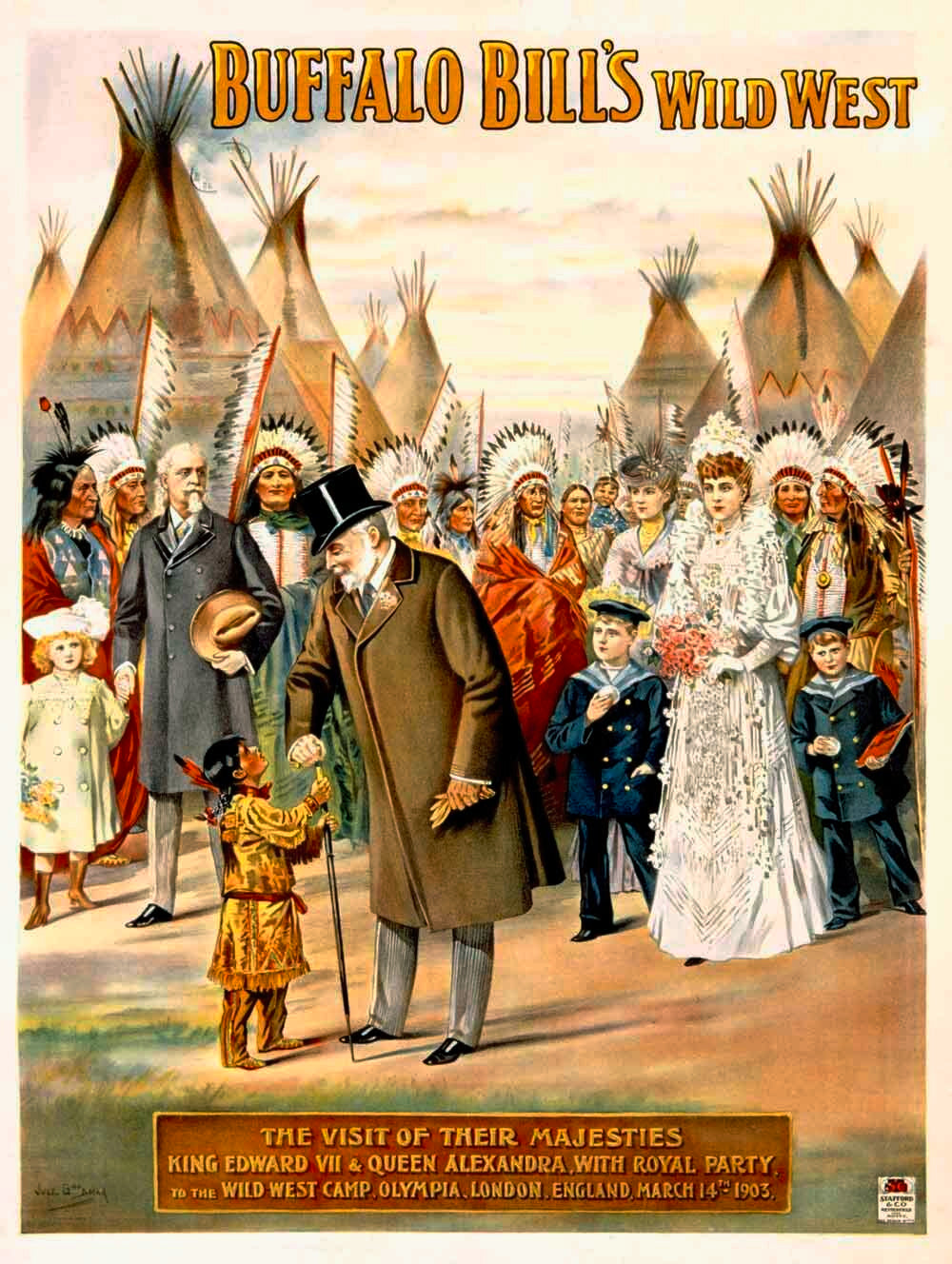 Buffalo Bill's Wild West Visit of their Majesties 0000-2077
