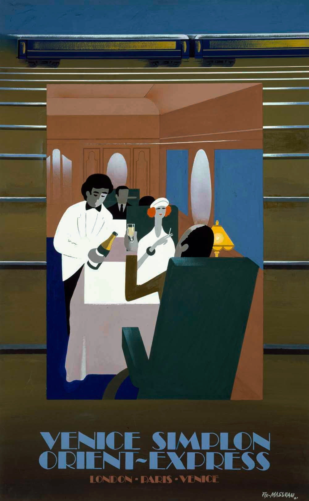 Orient Express Railway Poster 0000-2091