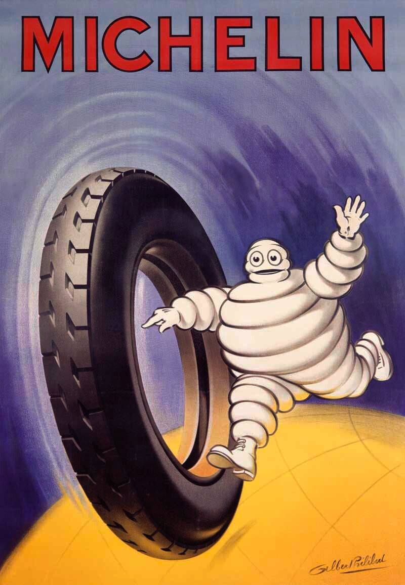 Bibendum Michelin Tire Man 0000-2157