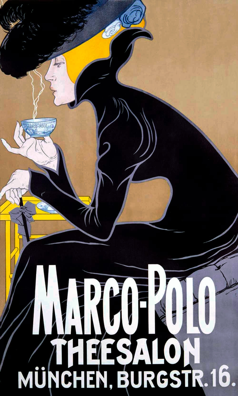 Munchen Marco Polo Theesalon 0000-2199