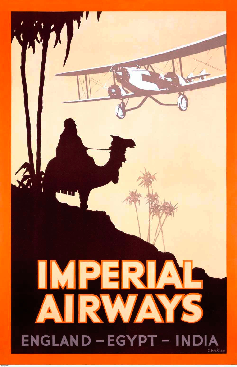 Imperial Airways England Egypt India 0000-2262