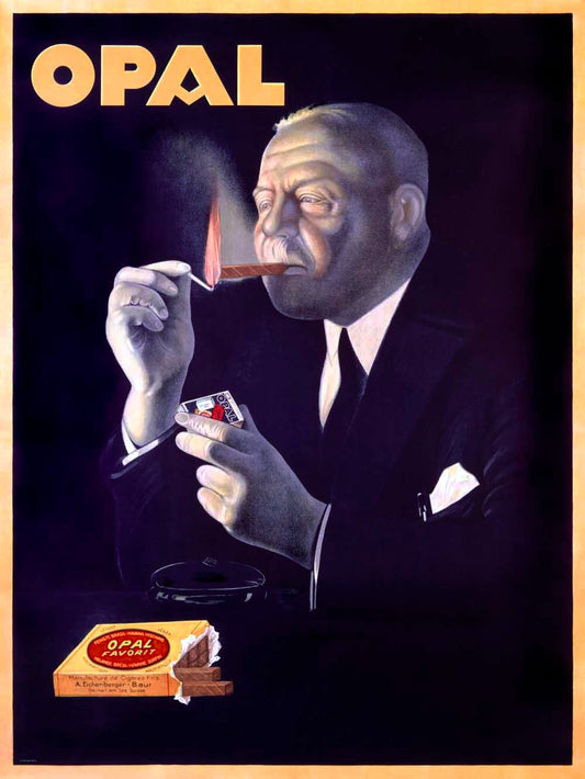 Swiss Opal Cigar Poster 0000-2332