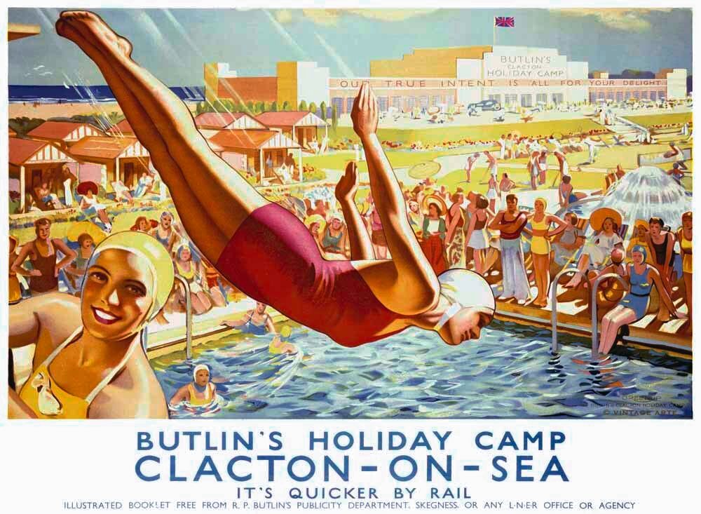 LNER Clacton Sea Butlin's Holiday Camp. 0000-2362