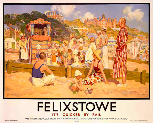 LNER Railway Felixstowe Travel Poster 0000-2368