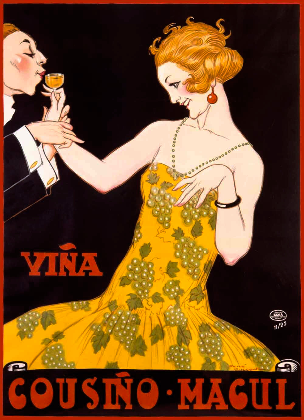 Vina Cousino Magul Poster 0000-2396