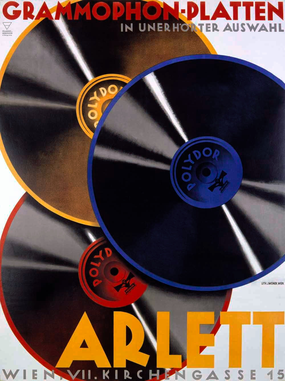 Arlett Gramahone Records Poster 0000-2428