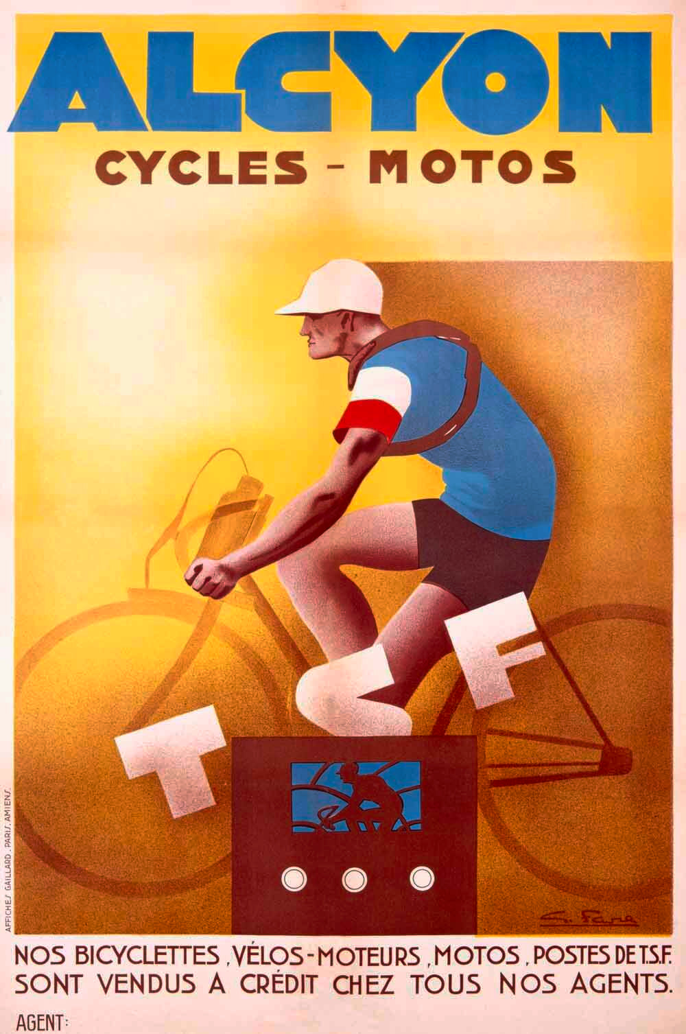 Alcyon Cycles Motorbike Poster 0000-2466
