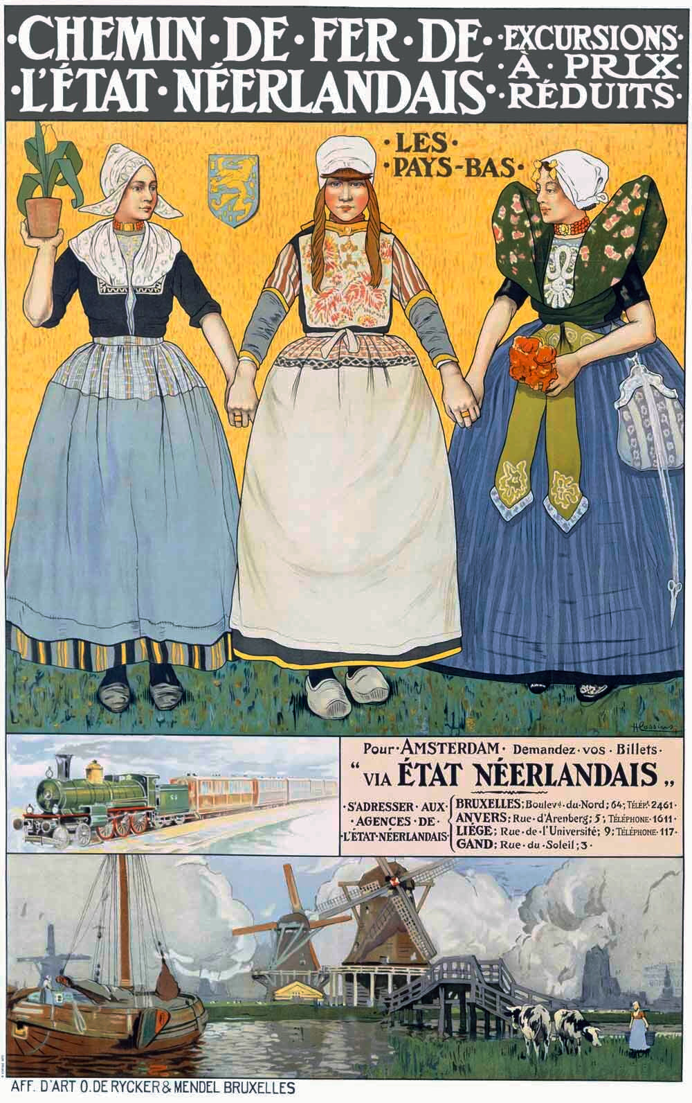 Chemin de fer de I'Etat Neerlandais 0000-2636