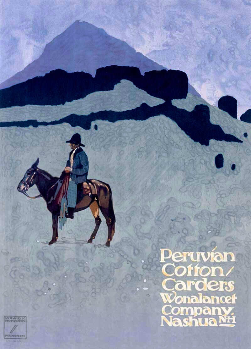 Wonalancet Peruvian Cotton Co Poster 0000-2679