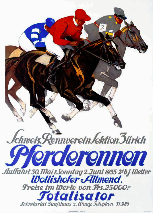 Pferderennen/Wollishofer-Allmend 0000-2681