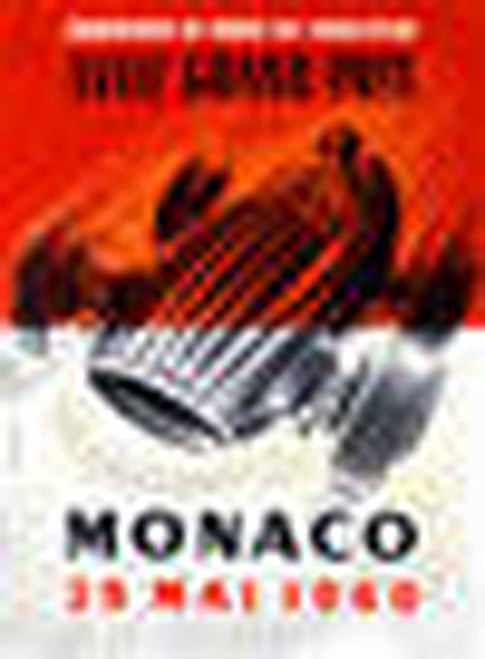 1960 Monaco Grand Prix F1 Poster 0000-2749
