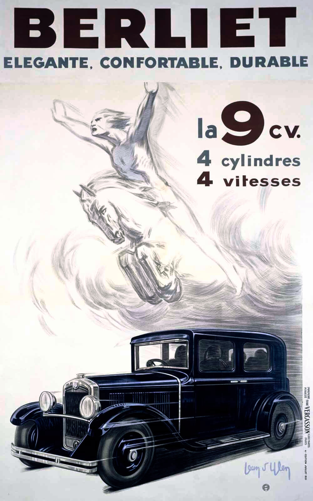 French Automobile Berliet La 9CV 0000-2759
