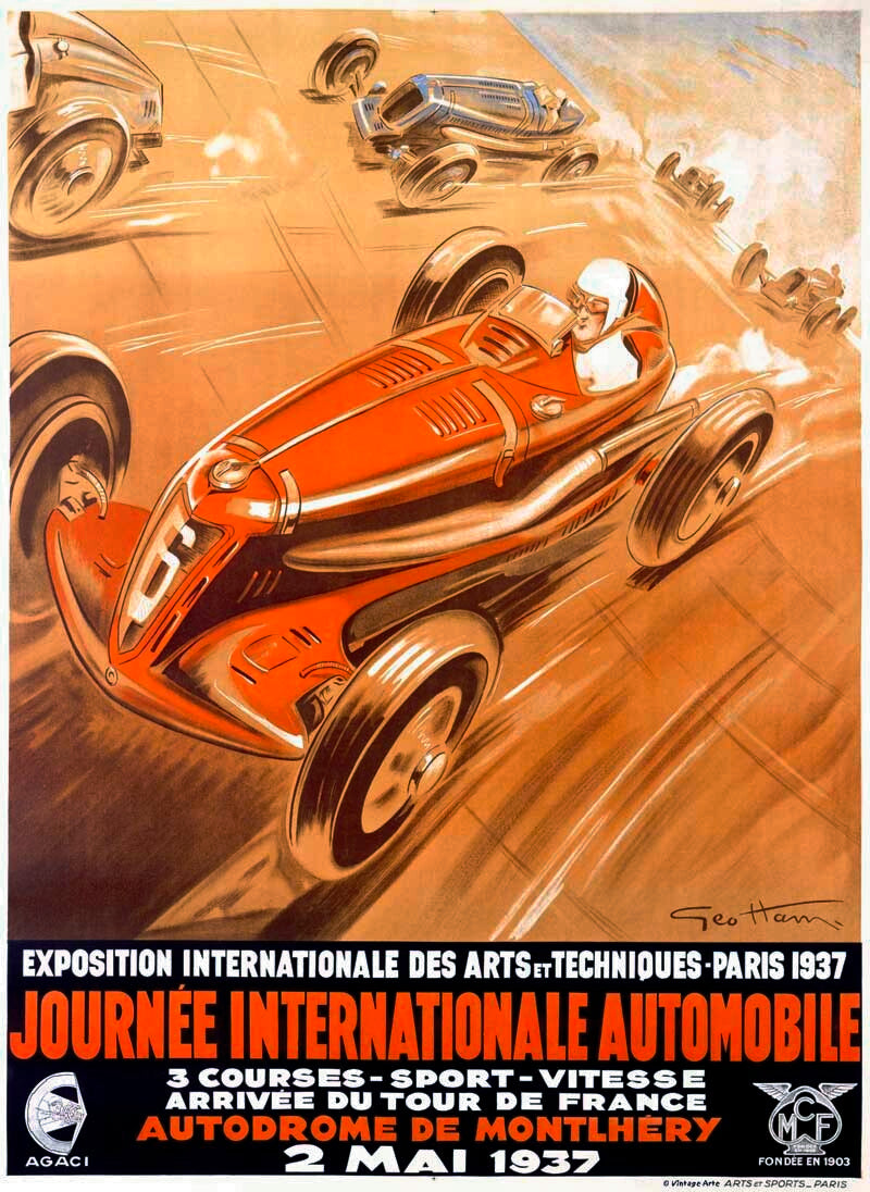 Journée Internationale Automobile – Autodrome de Montlhéry, 1937 0000-2804