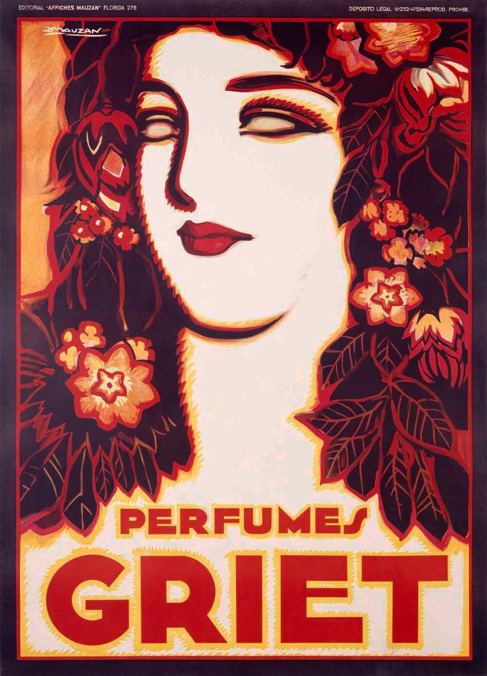 French Griet Perfume Poster 0000-2861