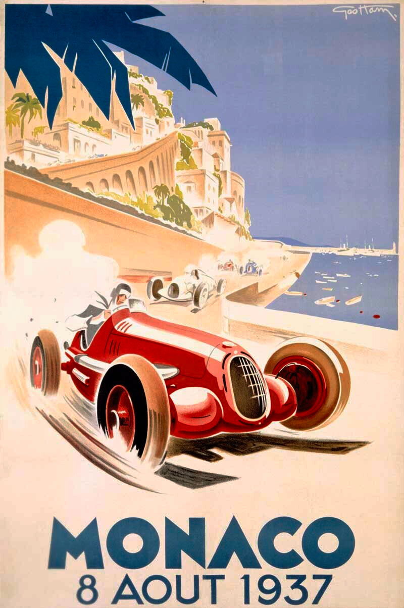 1937 Monaco Grand Prix F1 Race 0000-2908