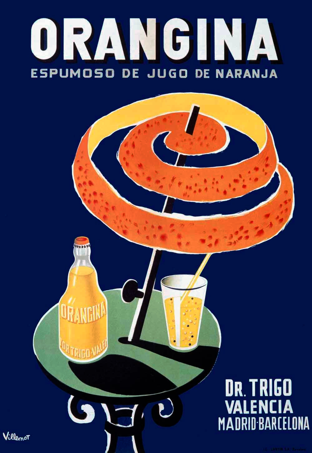 French Orangina Orange Soda 0000-2916