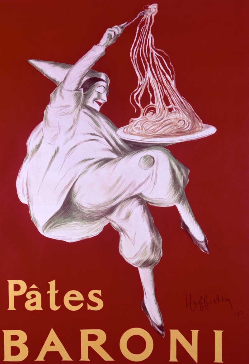 Leonetto Cappiello Pates Baroni Poster 0000-2921