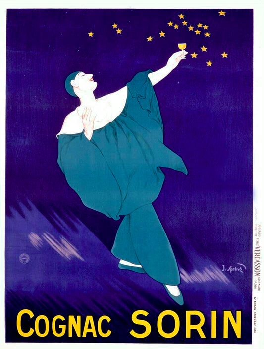 French Cognac Sorin Liquor Poster 0000-2932
