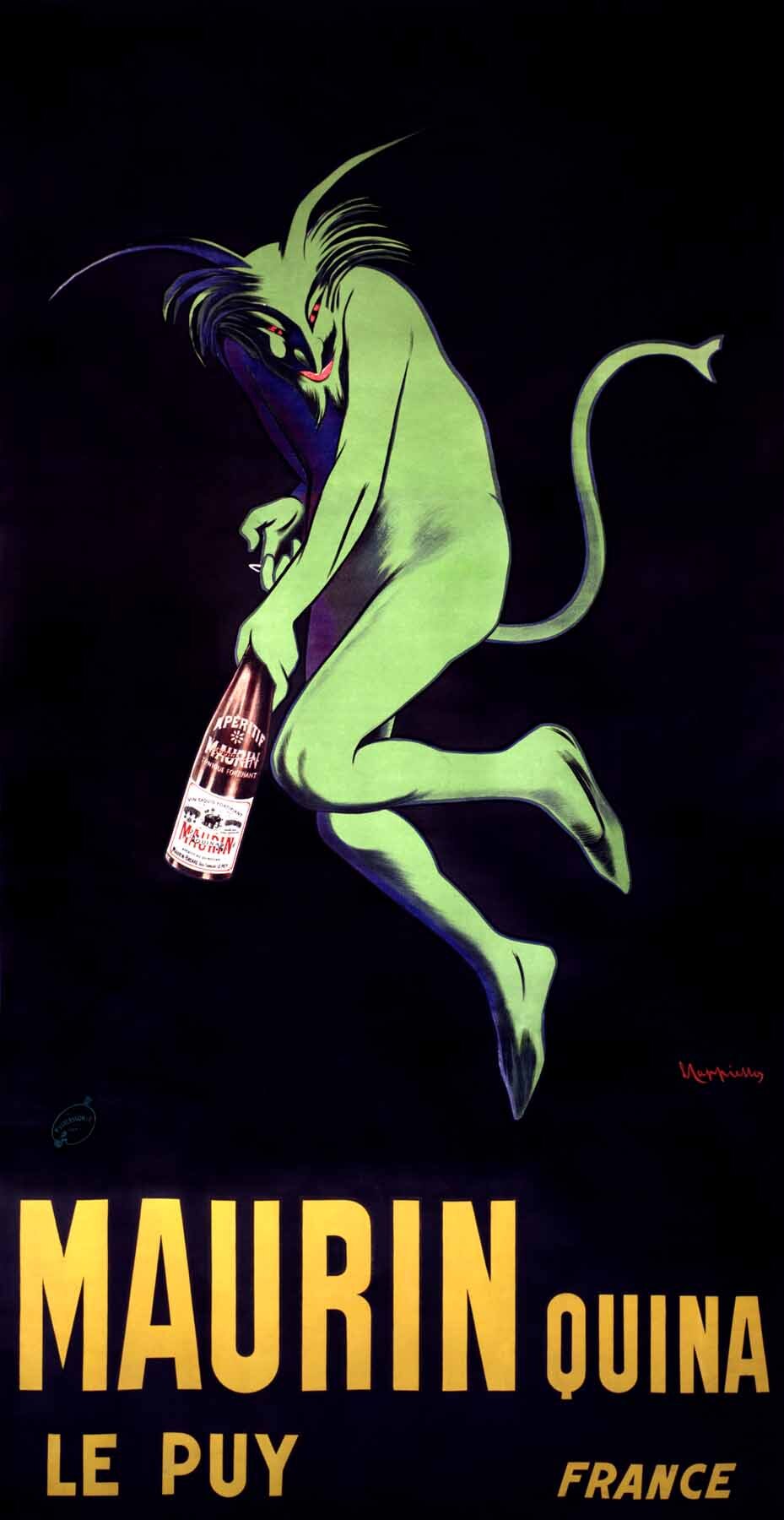 Leonetto Cappiello Maurin Quina Poster 0000-2941