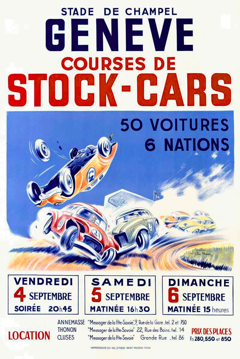 Genève Courses de Stock-Cars 0000-3022