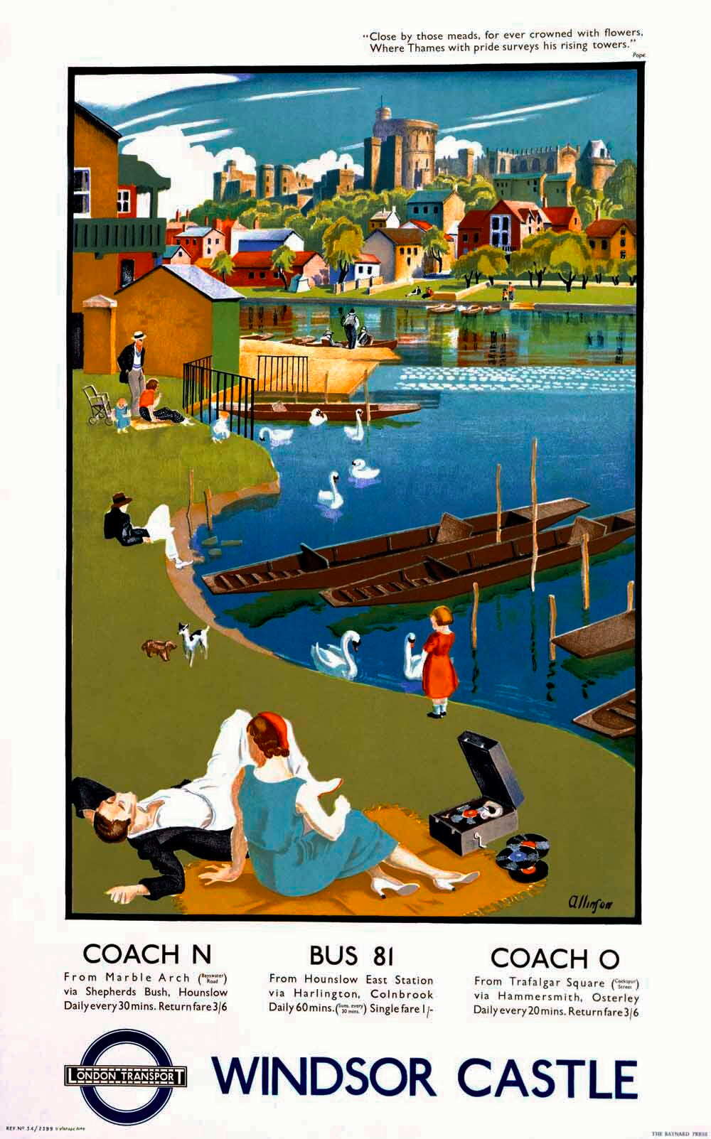 London Underground Windsor Castle 0000-3034