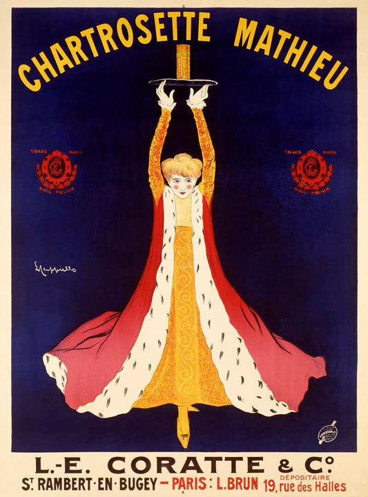 Leonetto Cappiello Chartrosette Mathieu Poster 0000-3084