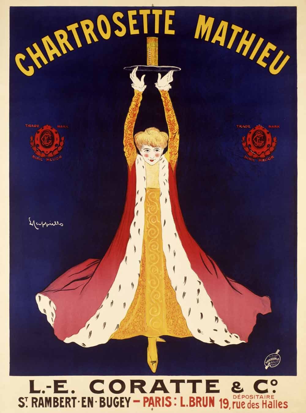 Leonetto Cappiello Chartrosette Mathieu Poster 0000-3084