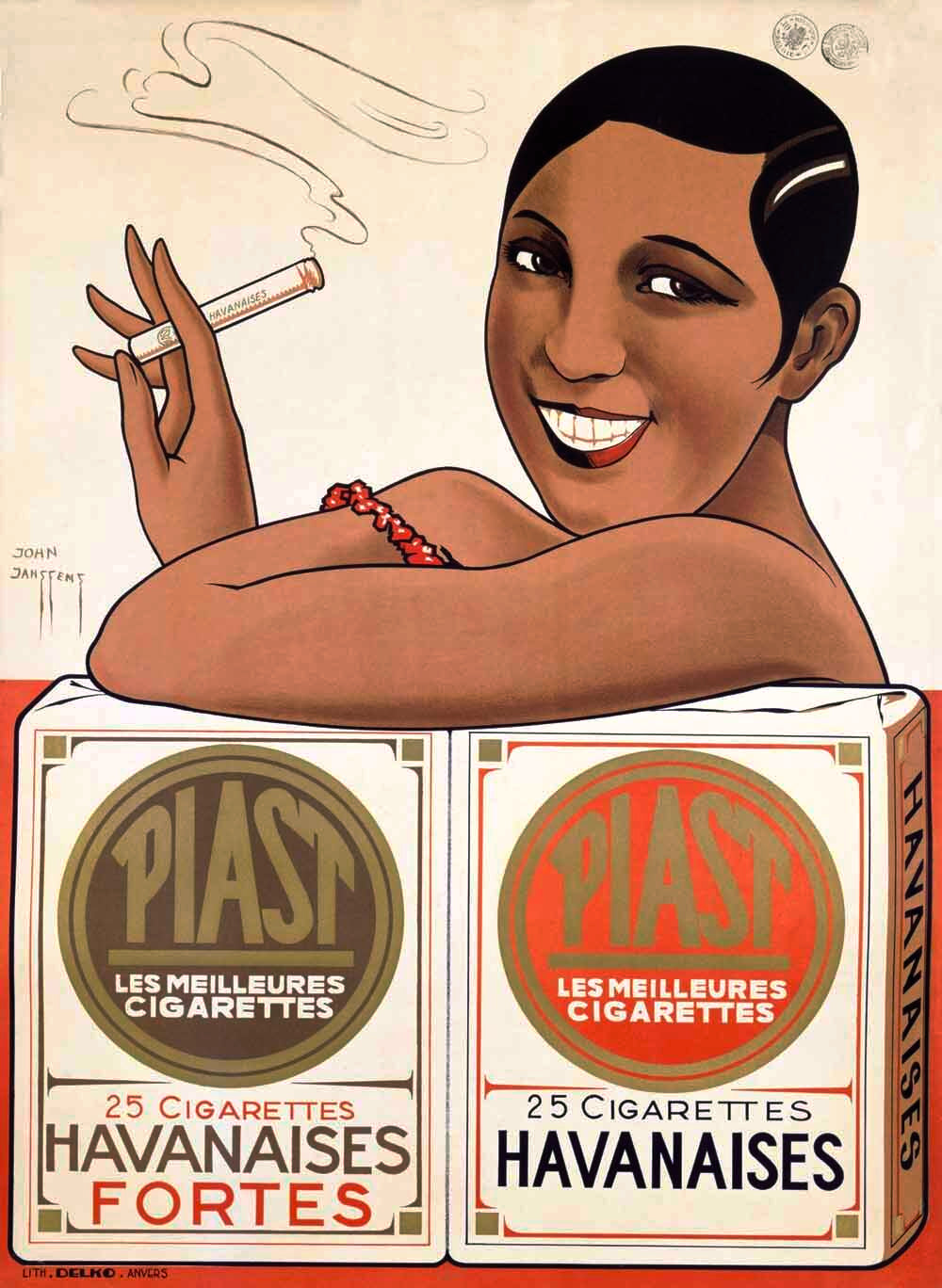 French Les Meilleures Cigarette Poster 0000-3146