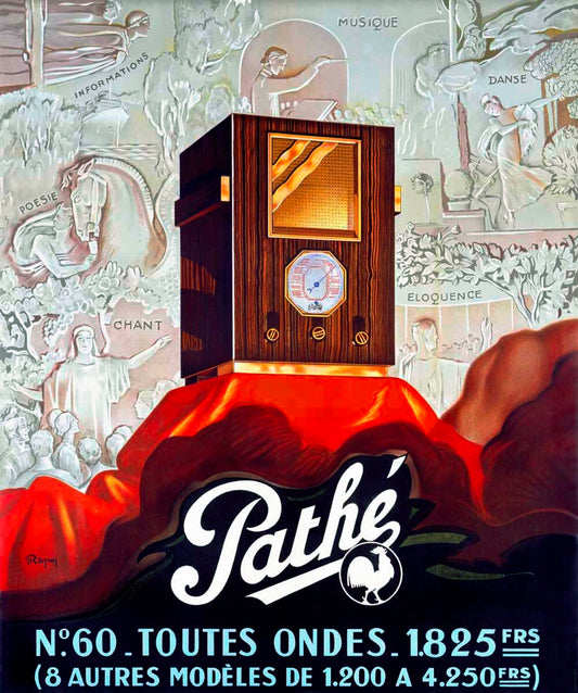 Pathe Tube Radio Poster 0000-3213