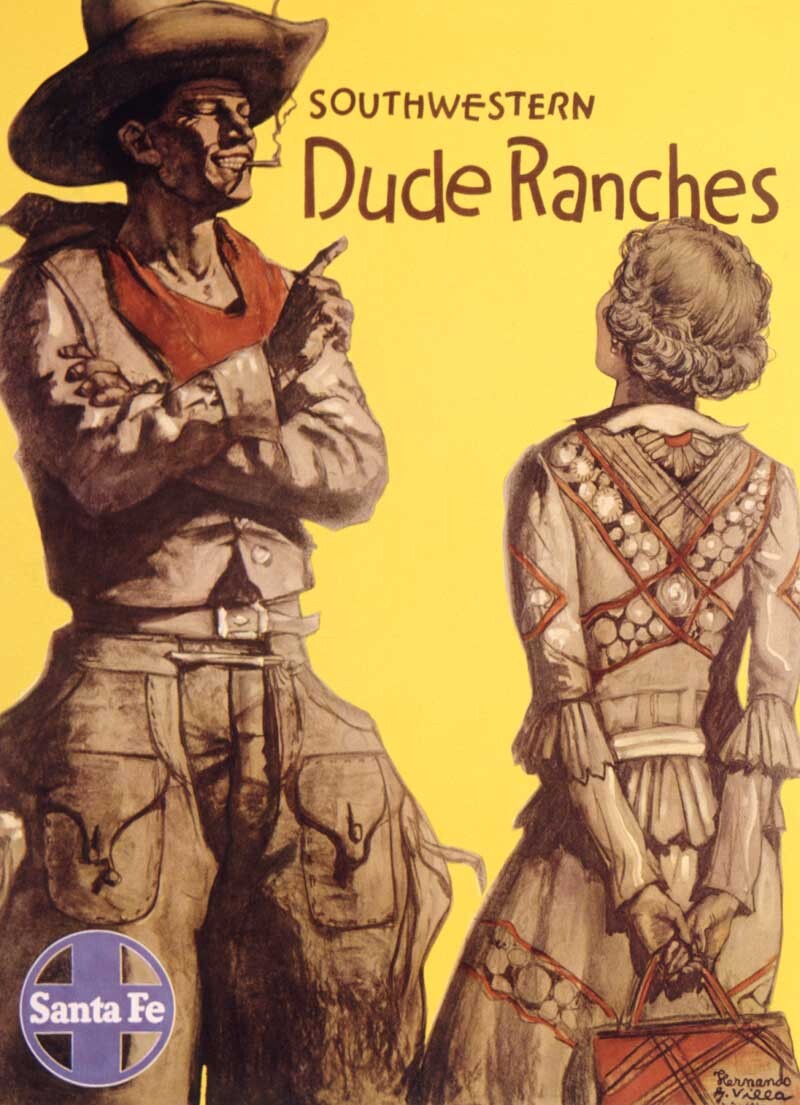 Santa Fe Railroad/Southwestern Dude Ranches 0000-3309