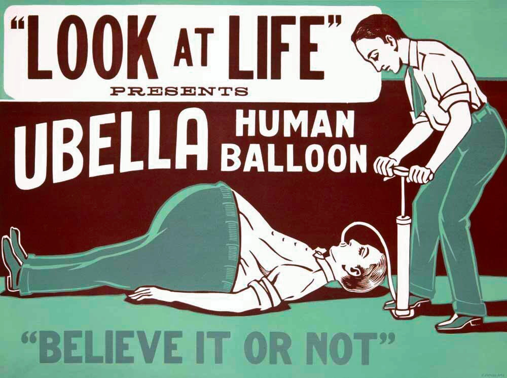 Believe It or Not/Ubella Human Balloon 0000-3332