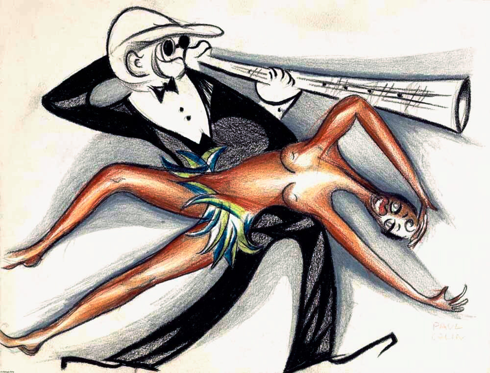 Josephine Baker Jazz Band Poster 0000-3384